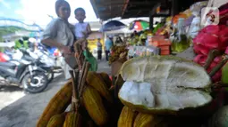 Buah ini merupakan asli Hutan Amazon, sementara di Indonesia hanya dapat dijumpai di Bedugul. (merdeka.com/Arie Basuki)