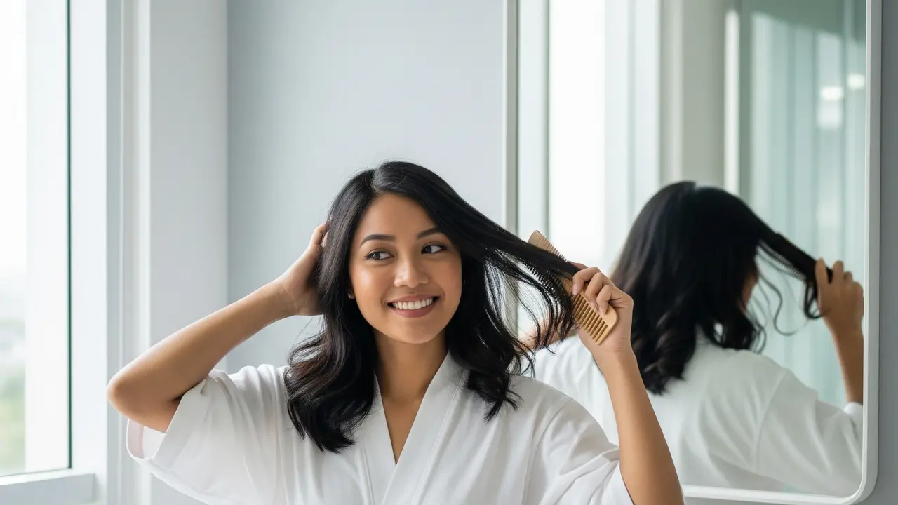 Potongan Rambut yang Cepat Rapi Mudah Disisir.
