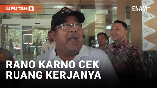 VIDEO: Rano Karno Cek Ruang Kerja dan Rumah Dinasnya Jelang Dilantik