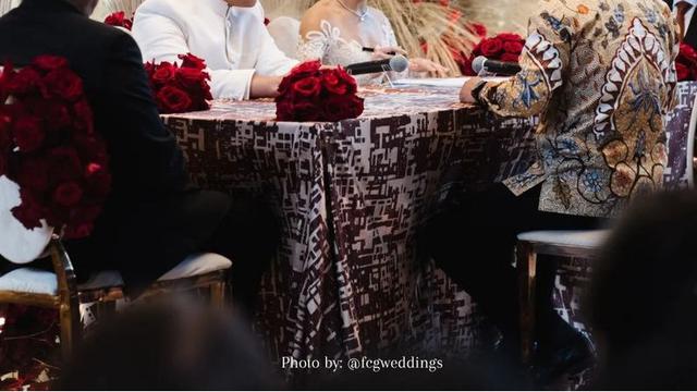 Clarissa Tanoesoedibjo lakukan Upacara Pencatatan Sipil Pernikahan.