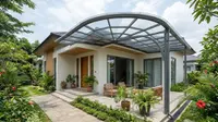 6 Model Kanopi Transparan untuk Teras Rumah, Solusi Teduh Tanpa Kesan Gelap