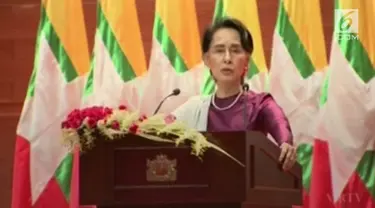 Penasehat Negara Myanmar, Aung San Suu Kyi hari ini angkat bicara soal konflik Rohingya.