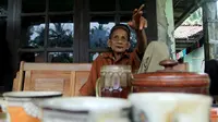 Rubidi Mangun Sudarmo, eks-wakil komandan pasukan gabungan pembersihan PKI di area Gunung Wilis, Cilacap barat, Jawa Tengah. (Liputan6.com/Muhamad Ridlo)