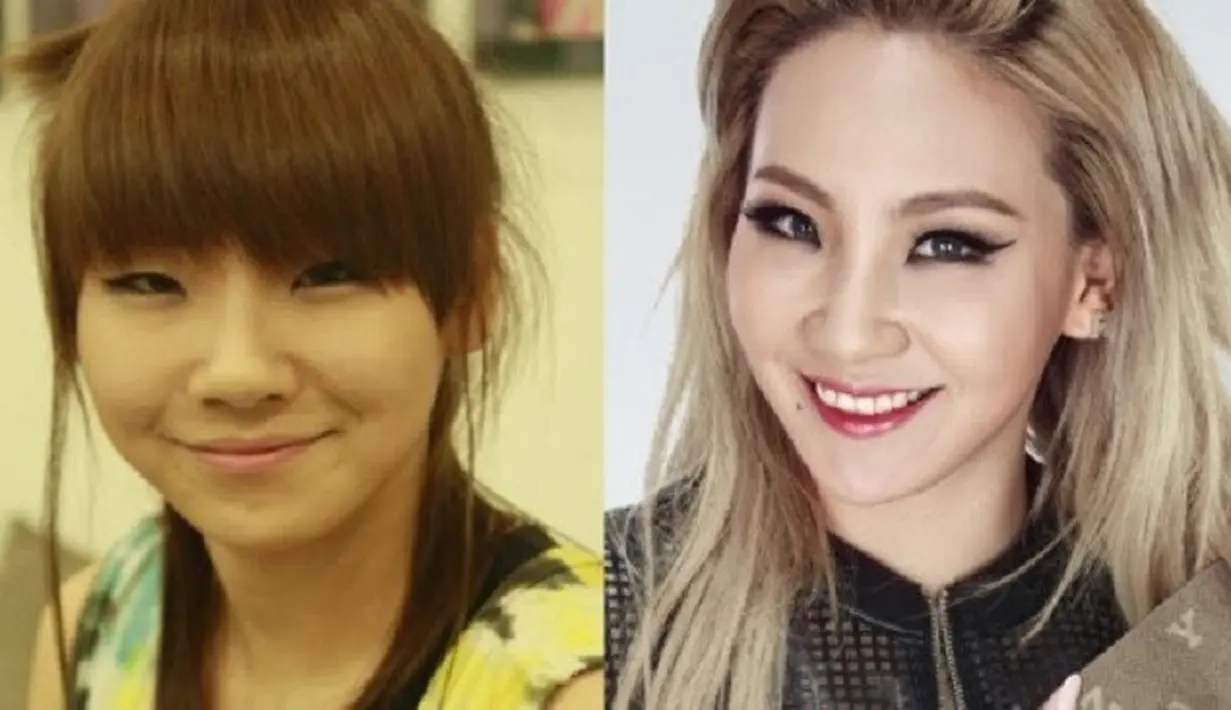 Ketika pertama kali debut, CL punya senyum yang manis. Seiring berjalannya waktu, ia berubah jadi wanita yang super seksi dengan makeup yang tebal. (Foto: soompi.com)