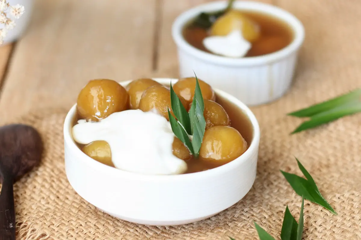 kolak bubur biji salak
