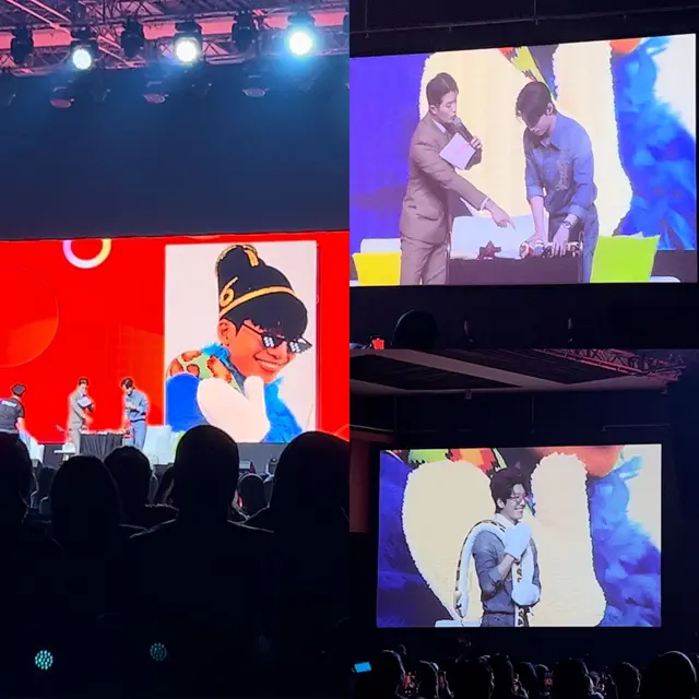 Wi Ha Jun menggelar fanmeeting 'Wi Ha Jun: A Wively Day 2024' di The Kasablanka Hall, Jakarta pada Sabtu (28/09/2024) (Fimela.com/Dok/Rianti Fitri Wulandari)