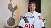 Klub Liga Premier Inggris, Tottenham Hotspur resmi mendapatkan bek kanan Burnley, Kieran Trippier.