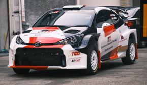 Toyota GR yaris AP4, amunisi baru Tim Toyota Gazoo Racing Indonesia di kompetisi rally Tanah Air (TGRI)