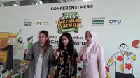 Sahabat Usaha Rakyat  menggelar acara Gebyar 10 Ribu Warung di Lapangan Banteng, Jakarta Pusat (Liputan6.com/Komarudin)