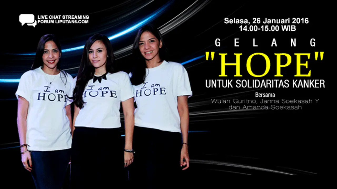 Now Live Chat Gelang Harapan Bersama Wulan Guritno