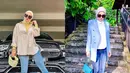 Mulai dari Irish Bella hingga Syahrini, berikut inspirasi baju simple hijab dengan celana jeans yang bisa dijadikan inspirasi. (Instagram).
