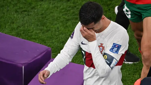 Foto: Air Mata Cristiano Ronaldo di Lima Edisi Piala Dunia, yang Terakhir Bikin Terharu