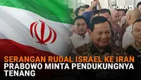 Mulai dari serangan rudal Israel ke Iran hingga Prabowo minta pendukungnya tenang, berikut sejumlah berita menarik News Flash Liputan6.com.