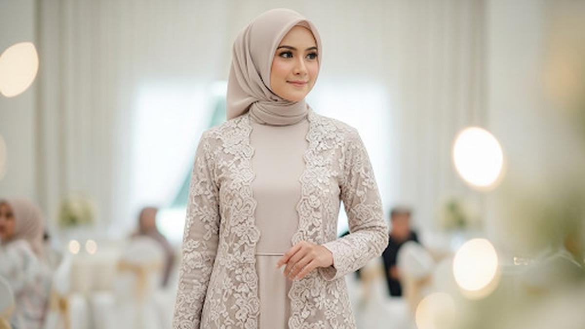 Hijab Susah Serasi dengan Long Dress? Ini Trik Warna &amp; Tekstur yang Jarang Diketahui
