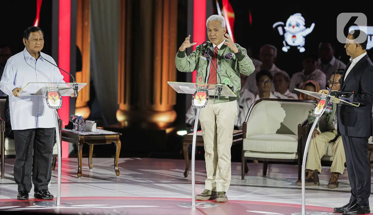 Jumlah personel yang terlibat pengamanan dalam agenda debat kali ini berjumlah 3.041 personil. (Liputan6.com/Faizal Fanani)