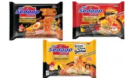 Tiga varian Mie Sedaap Selection cita rasa Korea. (Sumber: Mie Sedaap)
