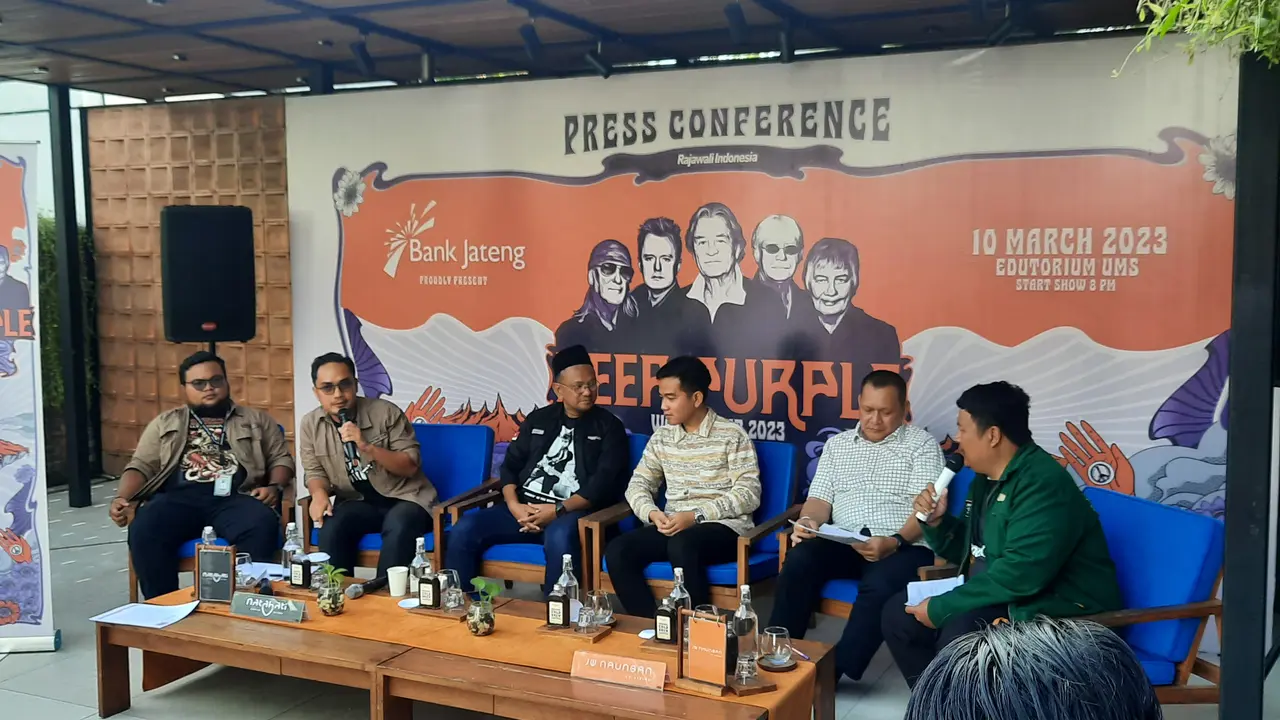 Konferensi Pers Konser Deep Purple di Solo
