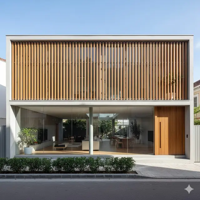 Fasad Sekunder (Double Skin Facade) (Gemini AI)
