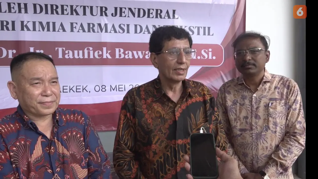 Direktur Jenderal Industri Kimia, Farmasi, dan Tekstil (IKFT), Taufik Bawazier