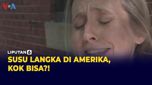 VIDEO: Emak-Emak di Amerika Resah, Susu Langka!