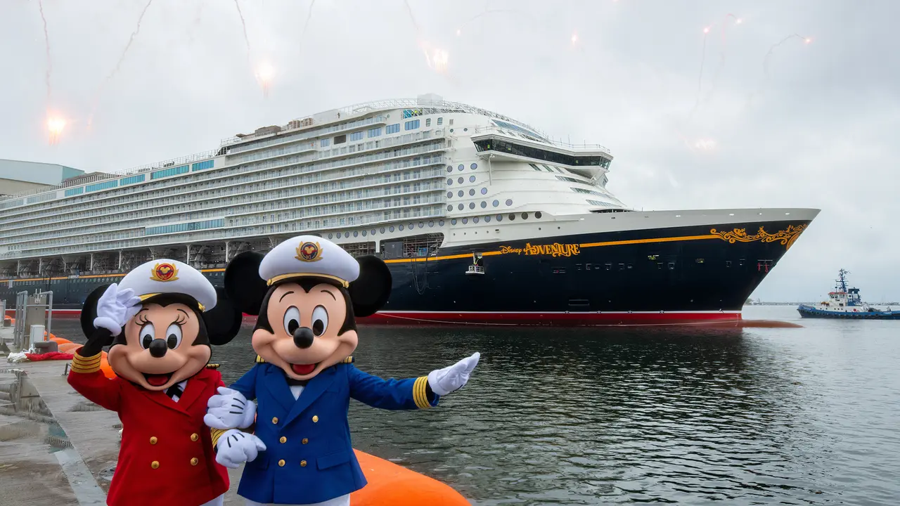 Disney Adventure cruise float out (Foto Dok: Disney)