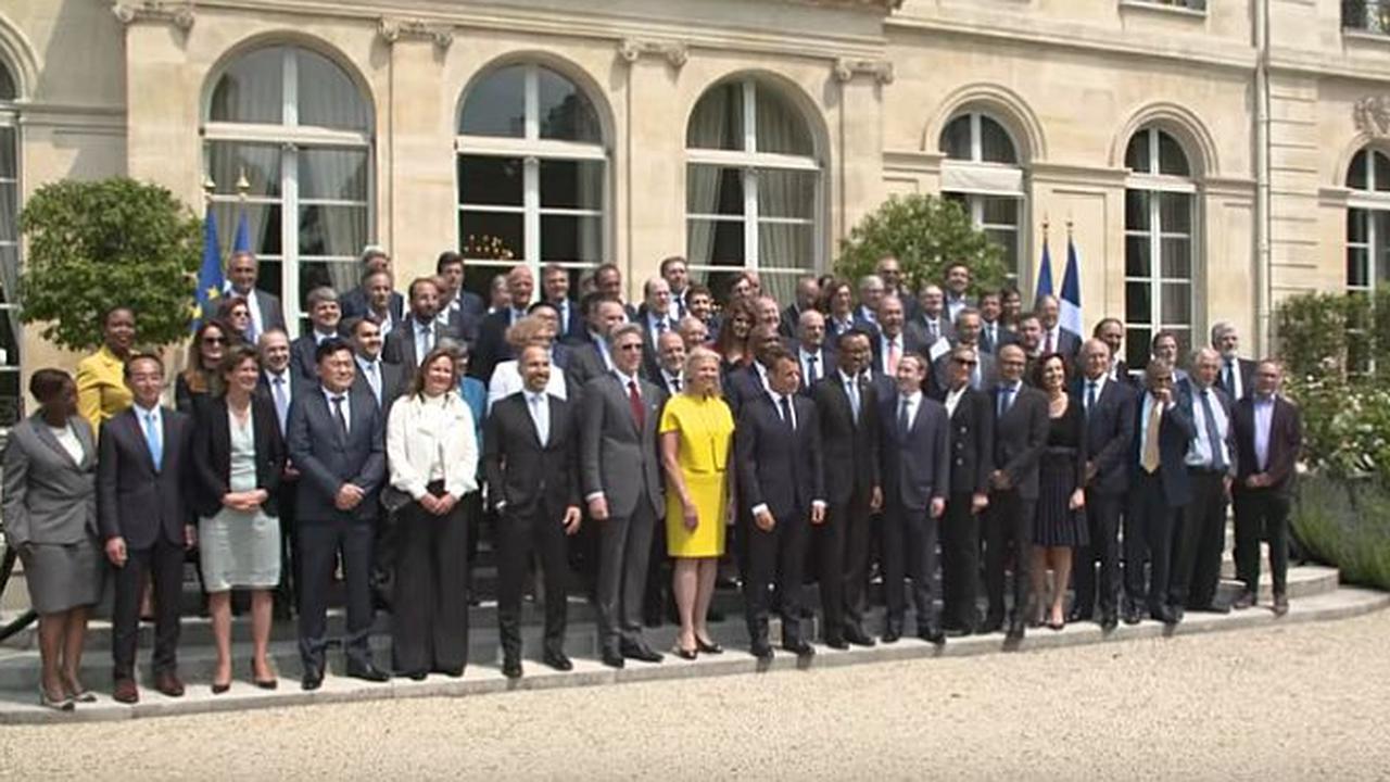 Presiden Prancis,  Emmanuel Macron, menggelar pertemuan Tech For Good