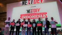 Telkomsel menggelar acara bertajuk 'Showcase The NextDev Academy' di Mall Ambarukmo Plaza, Yogyakarta. Liputan6.com/Dewi Widya Ningrum