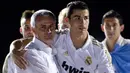 Cristiano Ronaldo - CR7 tampil 164 kali dan menjadi salah satu pemain dengan jumlah penampilan terbanyak dalam karier Mourinho. Keduanya berhasil mempersembahkan juara La Liga, Copa del Rey dan Supercopa Spanyol. (AFP/Jaime Reina)