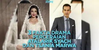 3 Fakta Drama Perceraian Atalarik Syach dan Tsania Marwa