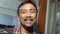 Andi Mallarangeng saat mendatangi Kantor Bapas Bandung Rabu, 19 Juli 2017. (Liputan6.com/Aditya Prakasa)