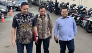 Staf Sekretaris Jenderal (Sekjen) Partai Demokrasi Indonesia Perjuangan (PDIP) Hasto Kristiyanto, Kusnadi resmi membuat laporan ke Komisi Nasional Hak Asasi Manusia (Komnas HAM). (Foto: Istimewa).