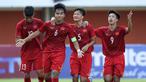 Timnas U-16 Vietnam berhasil melangkah ke partai final AFF U-16 2022 usai menang 2-0 atas Timnas U-16 Thailand dalam laga semifinal di Stadion Maguwoharjo, Sleman, Rabu (10/8/2022) sore WIB. Dua gol kemenangan Vietnam masing-masing dicetak di babak pertama dan babak kedua. (Bola.com/Bagaskara Lazuardi)