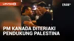 Pendukung Palestina Damprat PM Kanada Saat Makan di Restoran