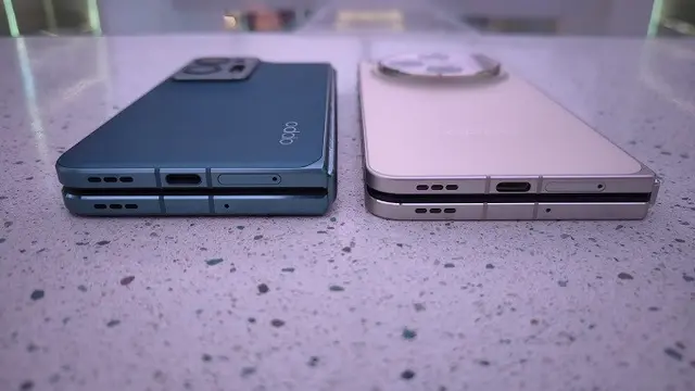 Desain  HP layar lipat Oppo Find N3 dan Find N2