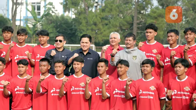 Foto: Ketua PSSI Pantau Langsung Seleksi Pemain Timnas Indonesia U-17 di Markas Persija