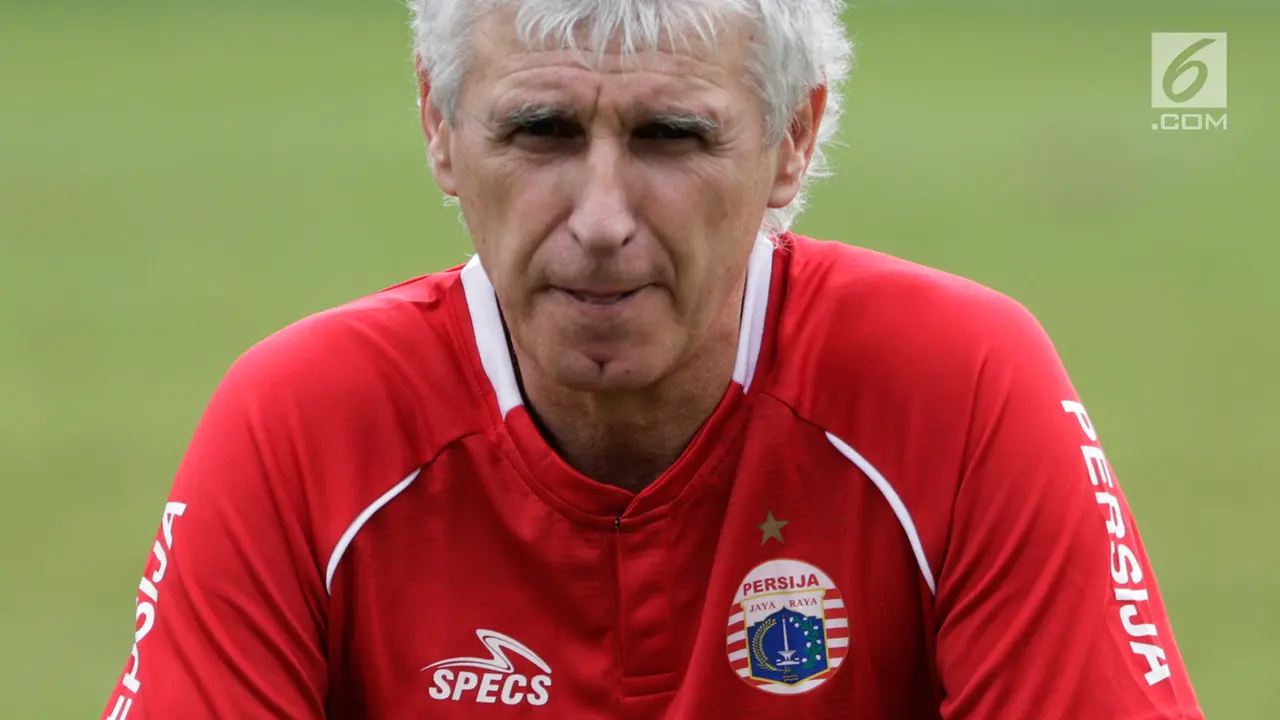 Latihan Perdana Ivan Kolev Bersama Persija Jakarta