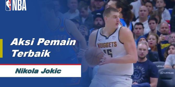 VIDEO: Aksi Terbaik Nikola Jokic Saat Denver Nuggets Kalahkan Oklahoma City Thunder 110-102