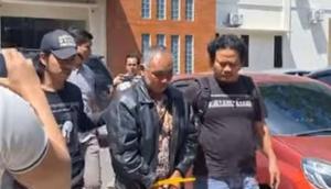 Anshari (52), kiai cabul di Pati saat ditangkap polisi. (Liputan6.com/ Dok Ist)