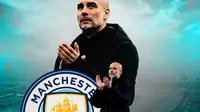 Man City - Ilustrasi Pep Guardiola (Bola.com/Adreanus Titus)