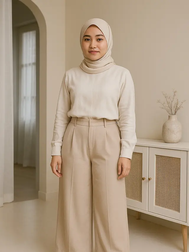 7 Tips Memakai Celana Kulot untuk Wanita Tinggi 150an, Tetap Stylish Tanpa Terlihat Tenggelam