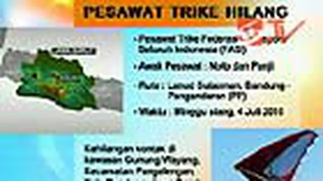 Pesawat FASI Belum Ditemukan