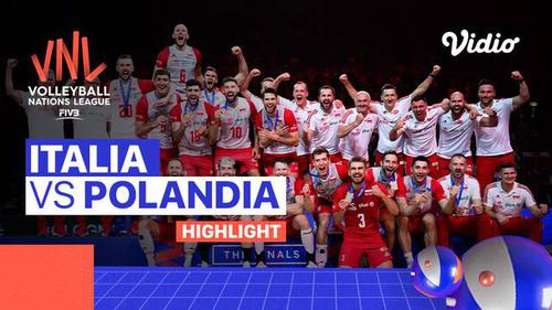 VIDEO: Polandia Raih Peringkat Ketiga Volleyball Nations League 2022 Putra Usai Kalahkan Italia 3-0
