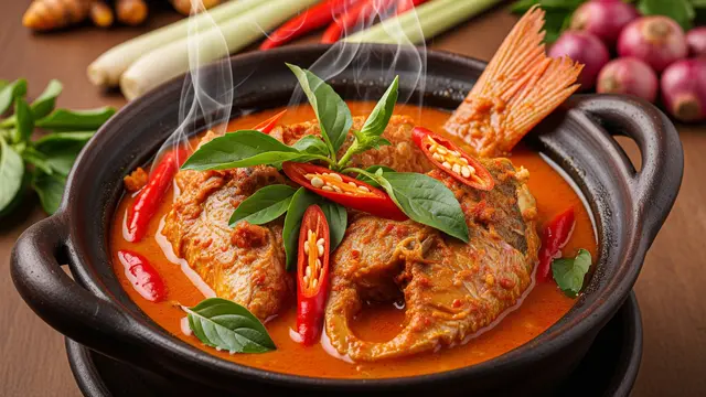 Resep Ikan Kakap Bumbu Merah Woku Belanga