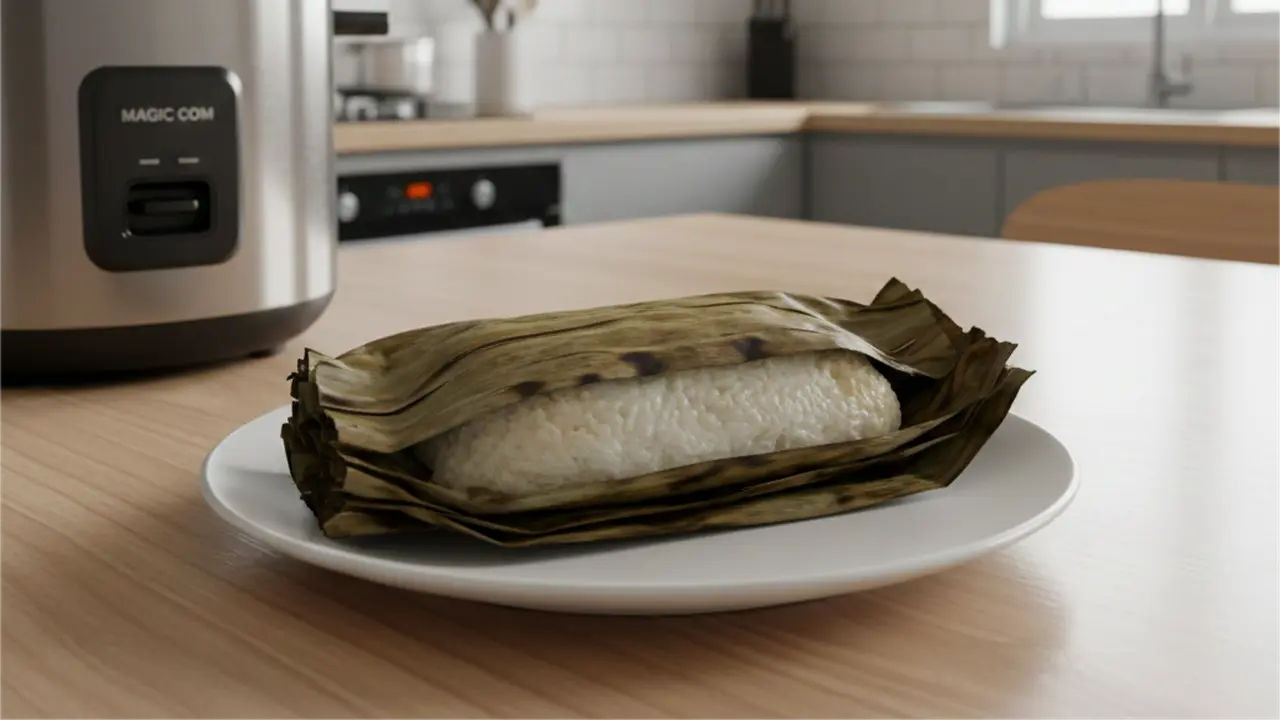 Cara Membuat Lemang Pakai Magic Com