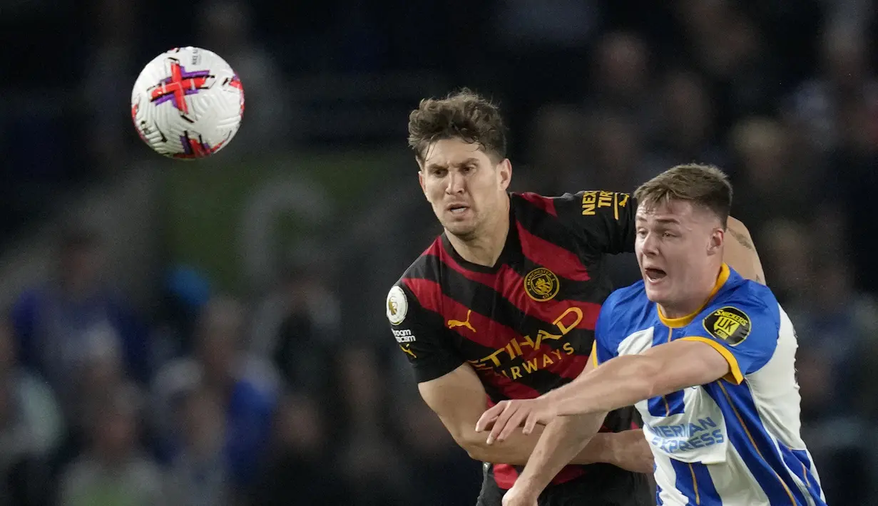 Sedangkan Brighton di posisi keenam dengan 62 poin. (AP Photo/Kirsty Wigglesworth)
