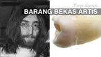 Barang bekas artis ternyata laku dijual. Bahkan barang-barang yang tak terpakai lagi itu dihargai dengan harga yang fantastis