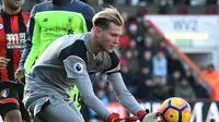 Penjaga gawang Liverpool asal Jerman, Loris Karius. (AFP/Glyn Kirk)