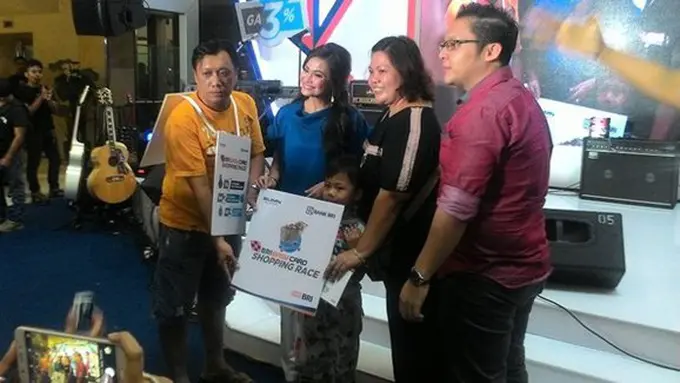 Ersa Mayori di peluncuran BRI Easy Card/copyright: merdeka.com