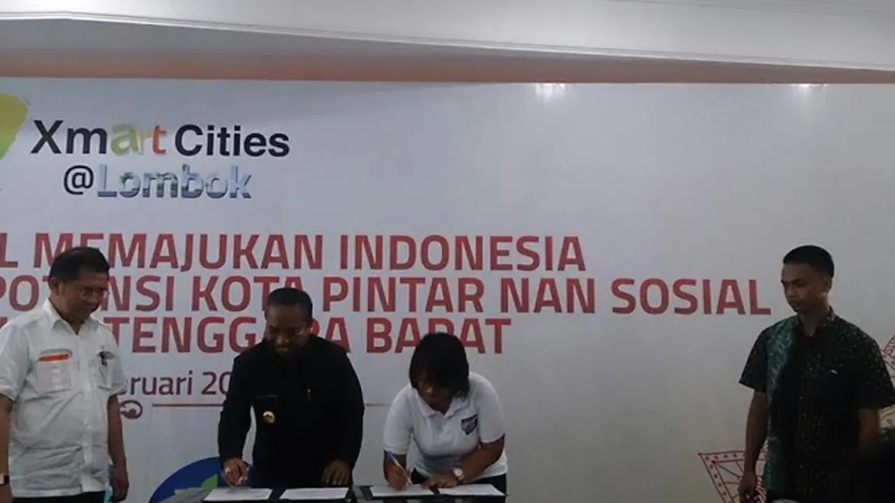 XL & NTB Kembangkan Smart City di Lombok