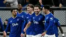 Kemenangan 2-0 membuat Everton naik ke peringkat kedelapan dengan mengoleksi 43 poin. (AFP/Paul Ellis)